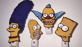 The Simpsons Gang Nightlights