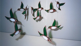 A Flock of Hummingbirds